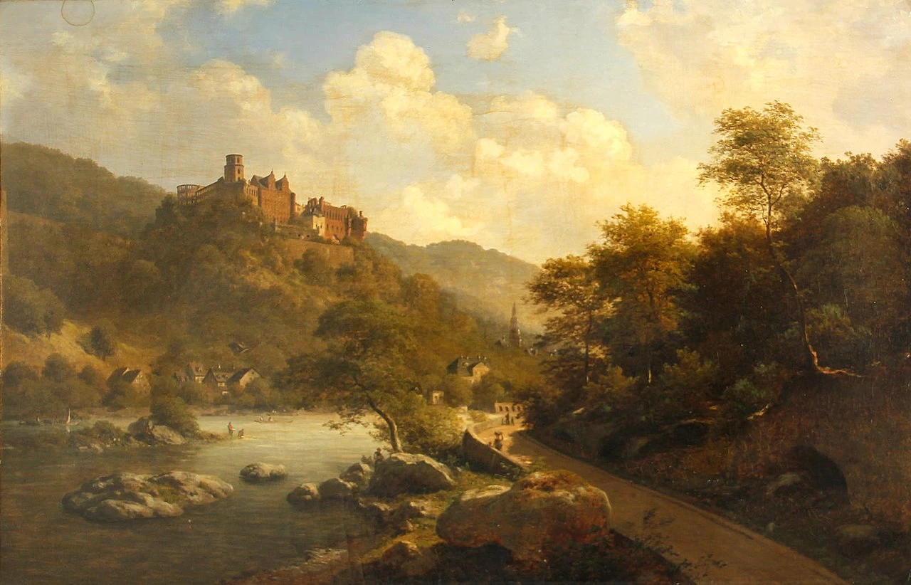 Una veduta di Heidelberg